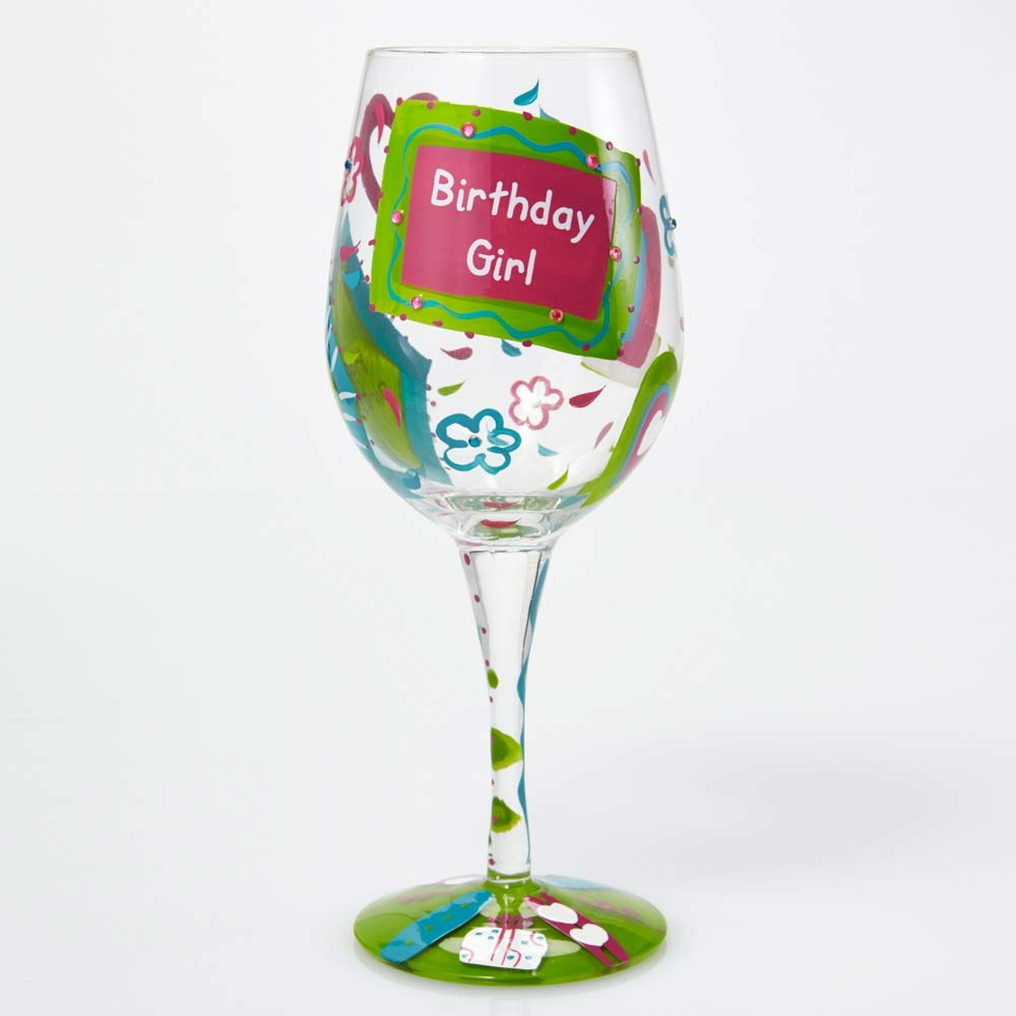 Birthday Girl Wine Glass